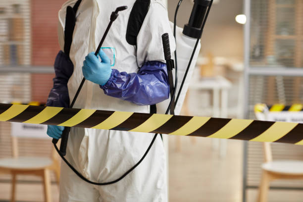 Professional Trauma Scene Cleanup technician working in Homer, MI